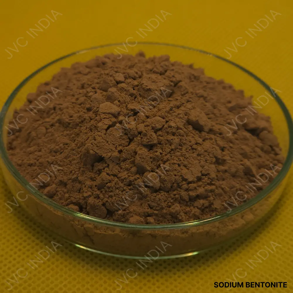 Sodium Bentonite manufactured and exported by JVC India